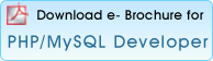 e- Brochures for PHP/MySQL Developer